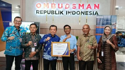 Pelayanan Publik Pemprov Jambi Peringkat 1 Nasional Tanpa Maladministrasi