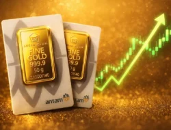 Cek Selisih Harga Emas UBS dan Galeri24 Pagi Ini